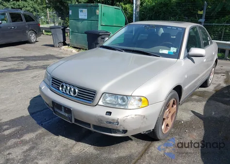 2000 Audi A4 2.8 из США, поврежденный, VIN WAUDH68D0YA171886